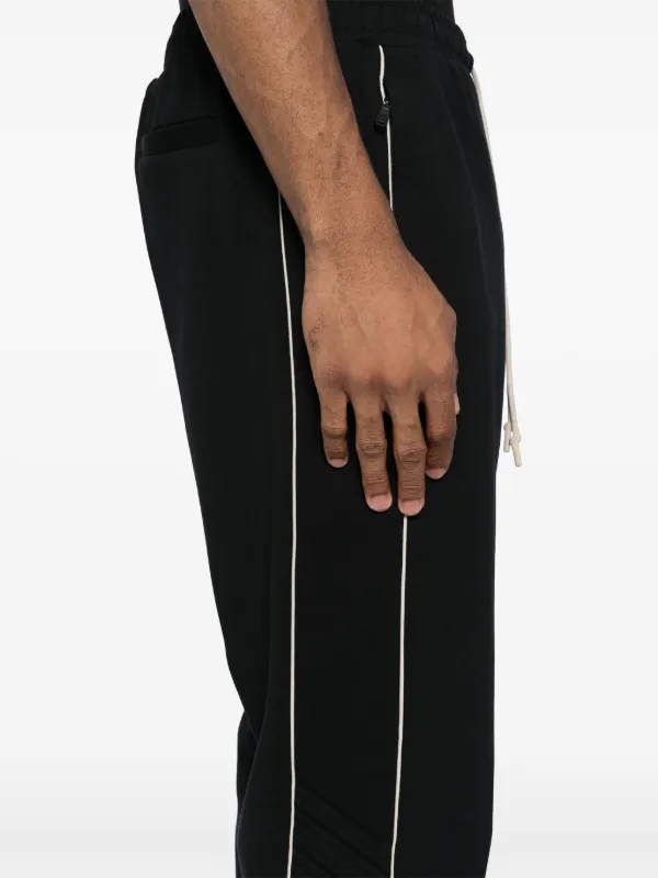 Long drawstring track pants shop