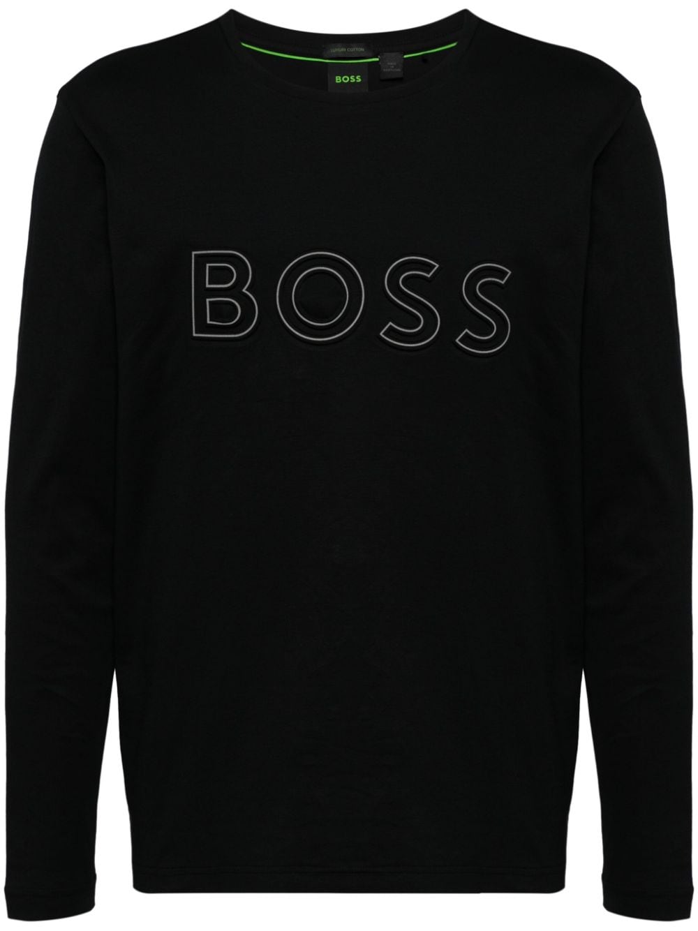 Shop Hugo Boss Togan T-shirt In 黑色