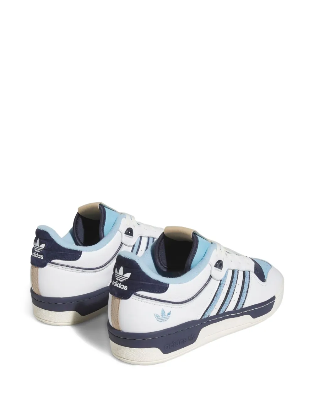 adidas Rivalry Low 86 "Cloud White Clear Blue Shadow Navy" sneakers Wit