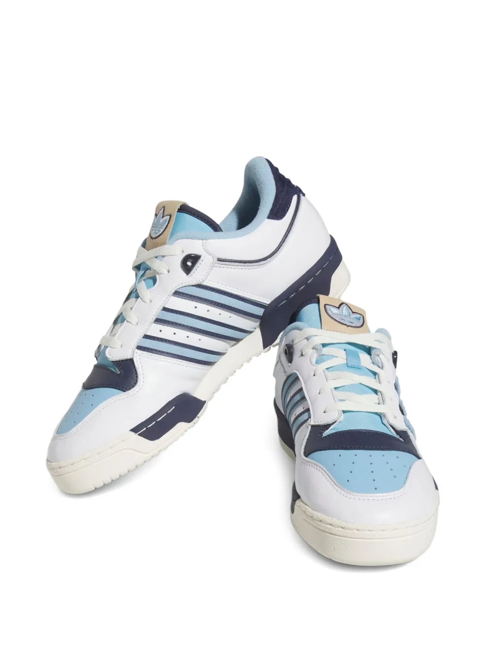 adidas Rivalry Low 86 "Cloud White Clear Blue Shadow Navy" sneakers Wit