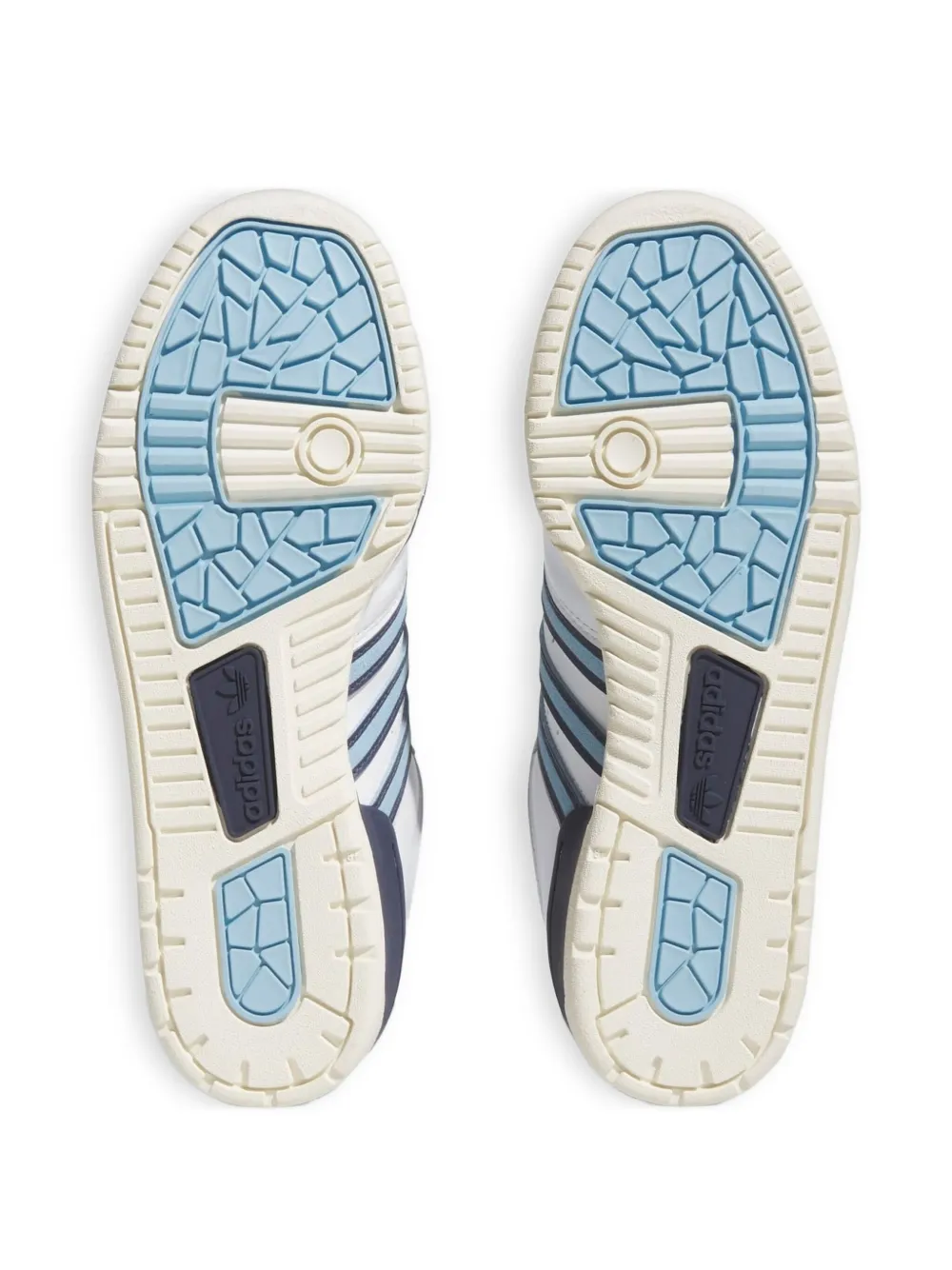 adidas Rivalry Low 86 "Cloud White Clear Blue Shadow Navy" sneakers Wit