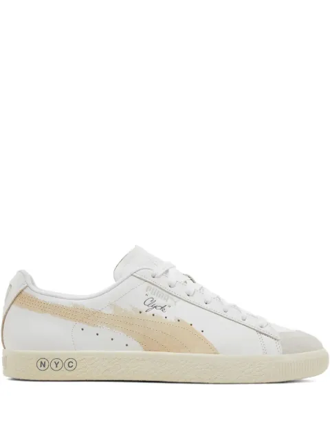 PUMA x Clyde Extra Butter "Puma White/Warm White/Feather Gray" sneakers
