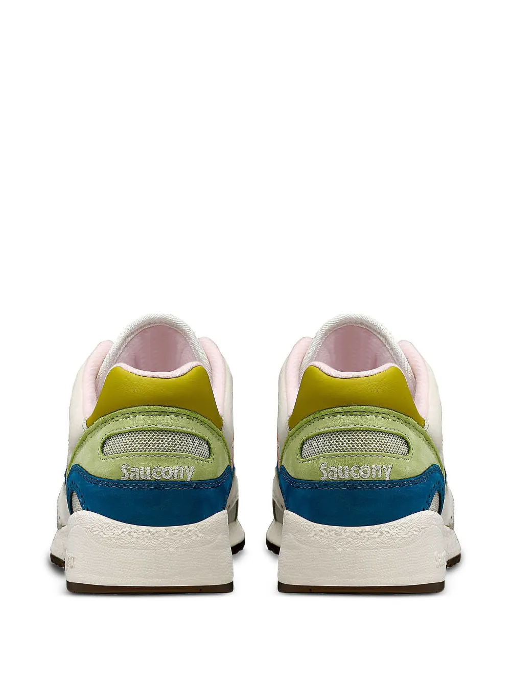 Saucony Shadow 6000 Premium perforated-detailing sneakers Green