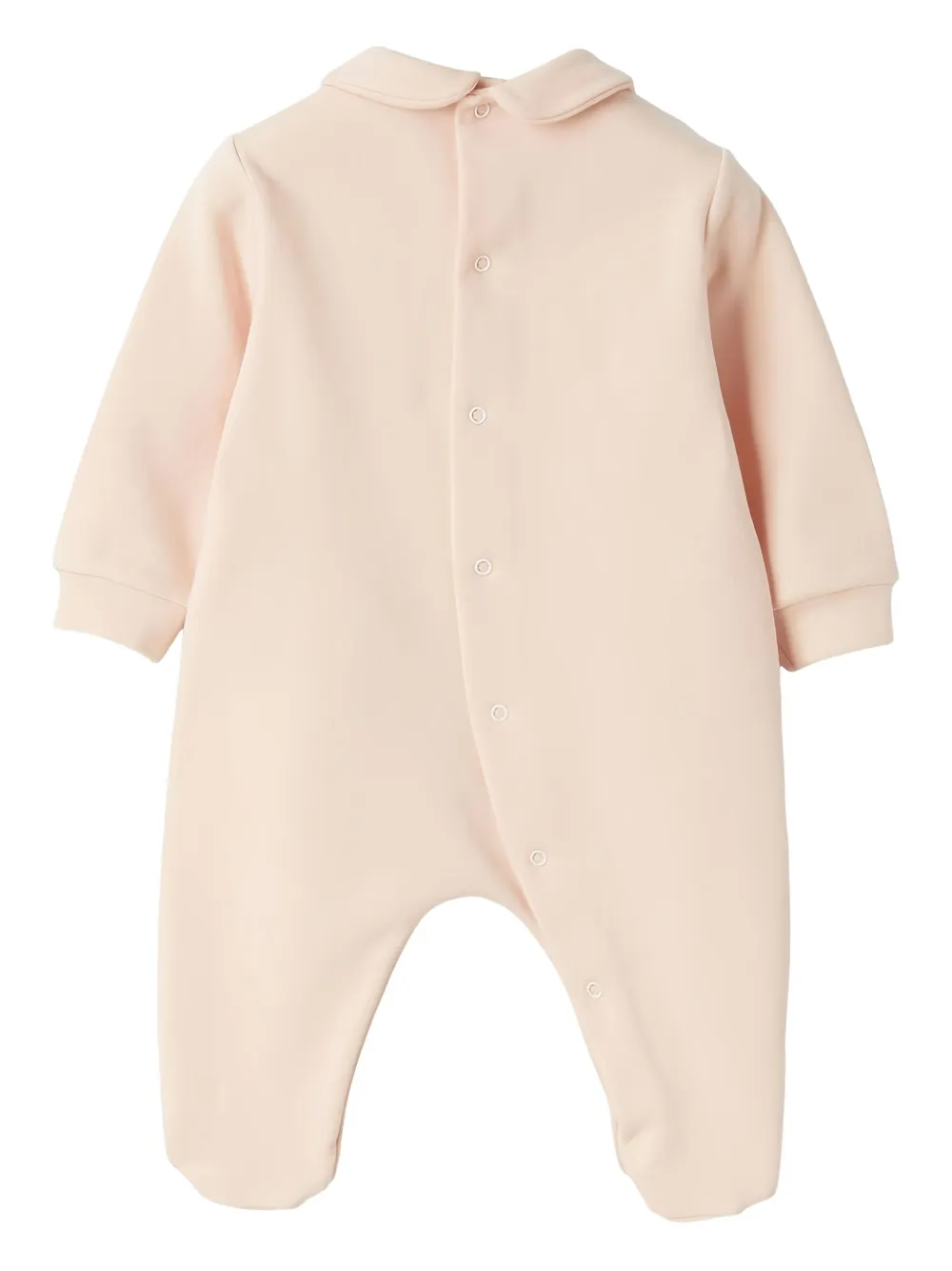 Il Gufo lamb-appliqué pajamas - Roze