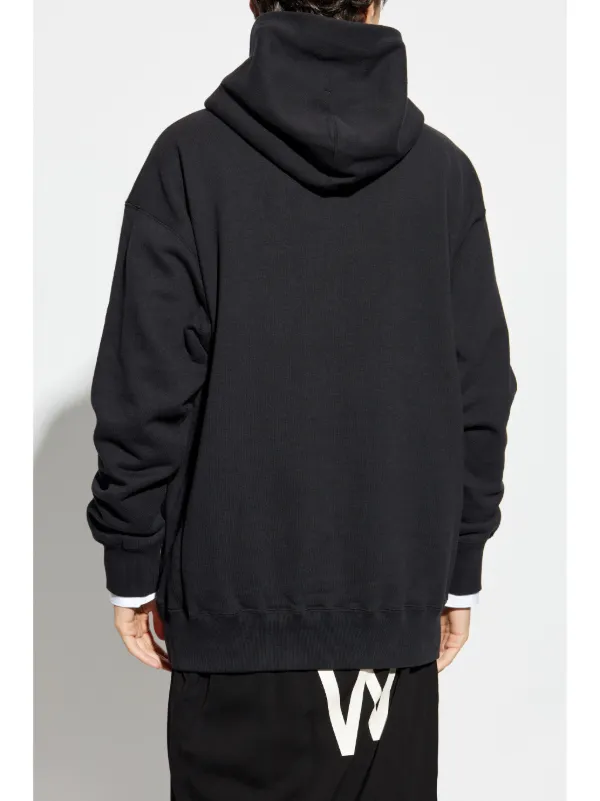 Comme Des Garçons Homme Plus Cotton Hoodie | Black | FARFETCH BN 
