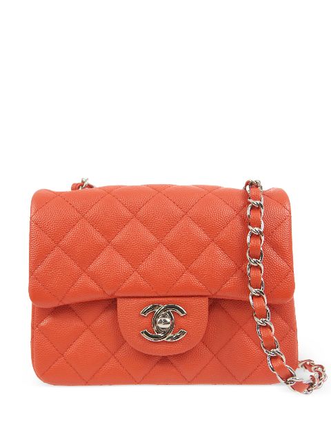 HOT SALE CHANEL 2020 Mini Classic Square Flap shoulder bag Women