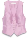 ZIMMERMANN Illustration waistcoat - Pink