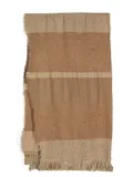 Uma Wang sciarpa scarf - Brown