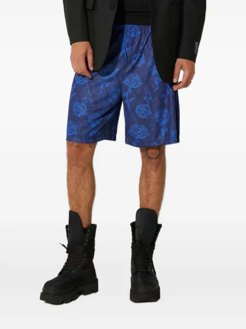 Aries x Umbro floral-print shorts