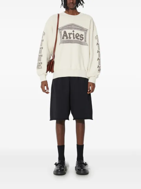 Aries temple-print sweatshirt