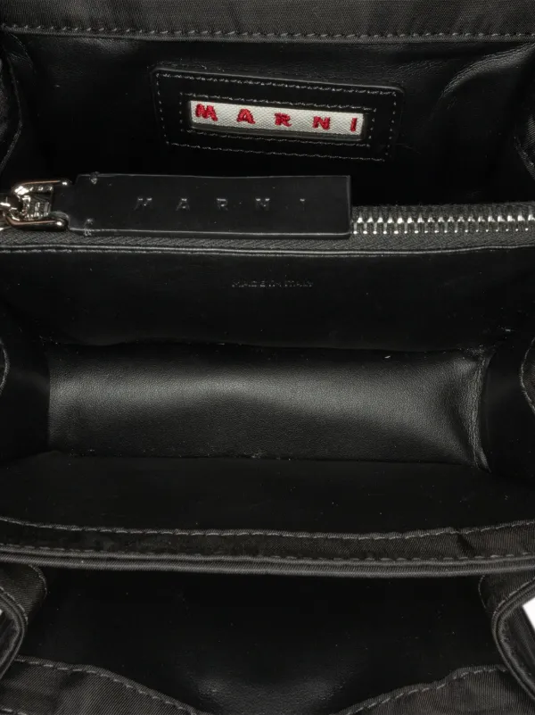 Marni Pre-Owned 2010-2023 Mini Nylon Trunk Crossbody Bag