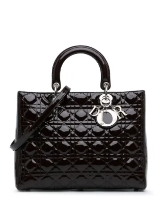 Lady dior large price sale