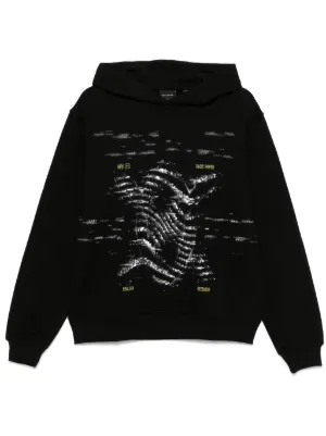 パーカー・フーディ DAILY PAPER Men Hoodies 2422068 BLACK ブラック（黒）系 DAILY PAPER(デイリーぺーパー) パーカー