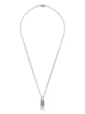 Christian Dior Pre-Owned CD-pendant necklace - Silver