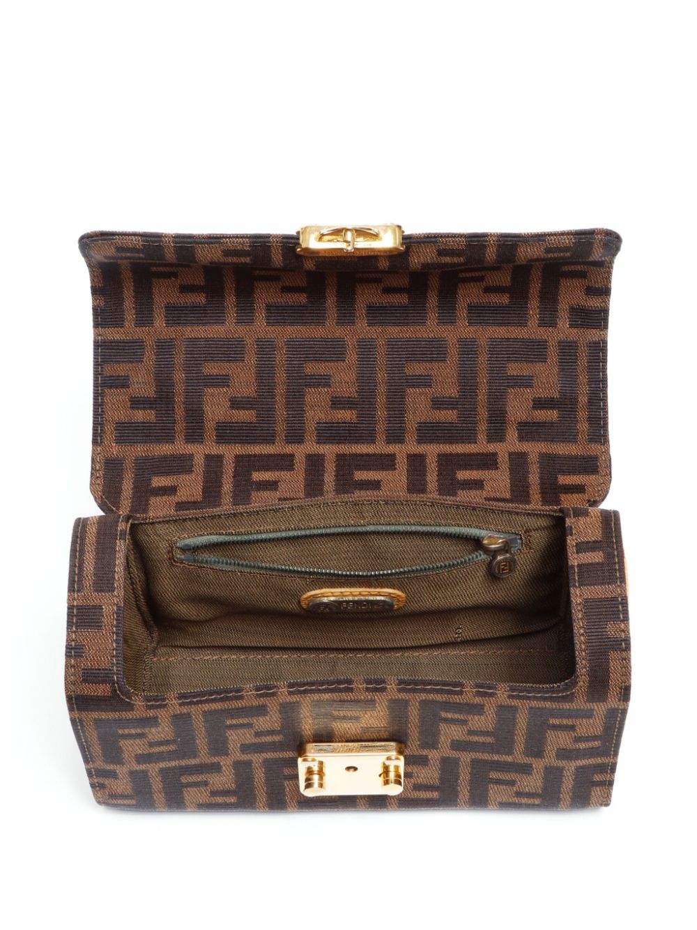 Fendi Zucca-pattern two-way bag