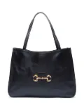 Gucci Pre-Owned Horsebit 1955 leather tote bag - Black