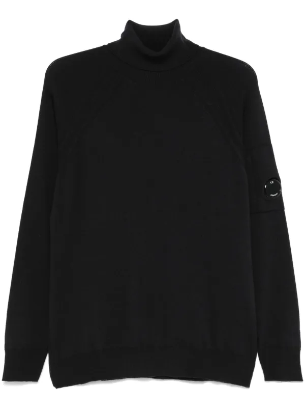 Cp company サイズ46 black タートルネック C.P. Company タートルネック セーター | ブラック | FARFETCH JP