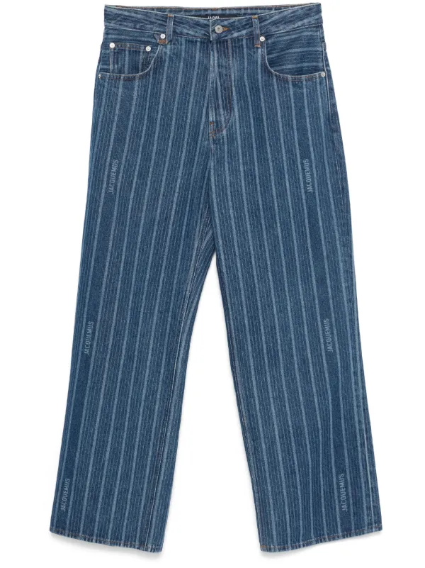 Jacquemus Le de-Nîmes Large Jeans | Blue | FARFETCH