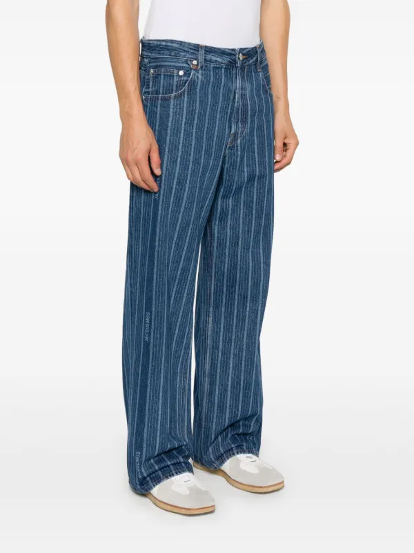 【関税&送料込】JACQUEMUS Jeans Blue Jacquemus Le de-Nîmes Large Jeans | Blue | FARFETCH