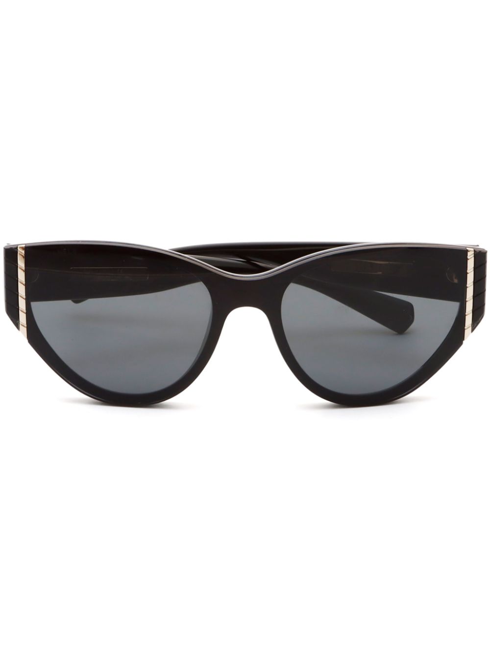 Chanel cat eye sunglasses black online