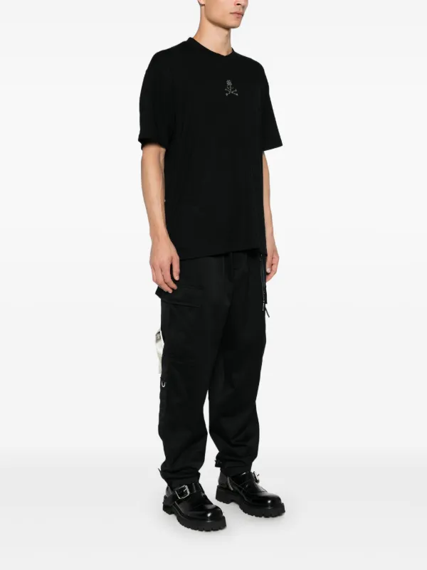 Mastermind Japan Swarovski🄬 Crystals Wool T-shirt | Black