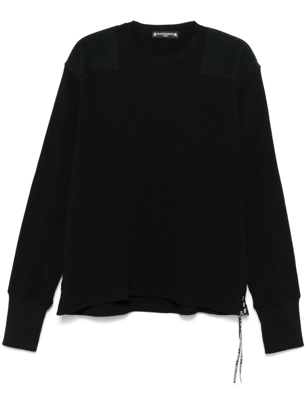 Mastermind Japan Black Jersey Detroit Jacket In Black