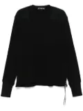 Mastermind World waffle sweatshirt - Black