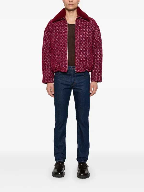 Gucci Web-stripe Jeans | Blue | FARFETCH