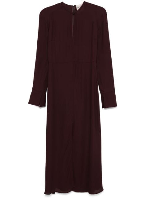 Semicouture long-sleeve midi dress