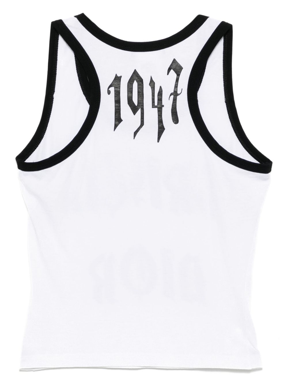 Christian Dior Pre-Owned Tanktop met logoprint - Wit