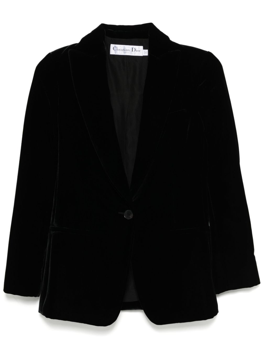 Christian Dior Pre-Owned single-breasted blazer – Black