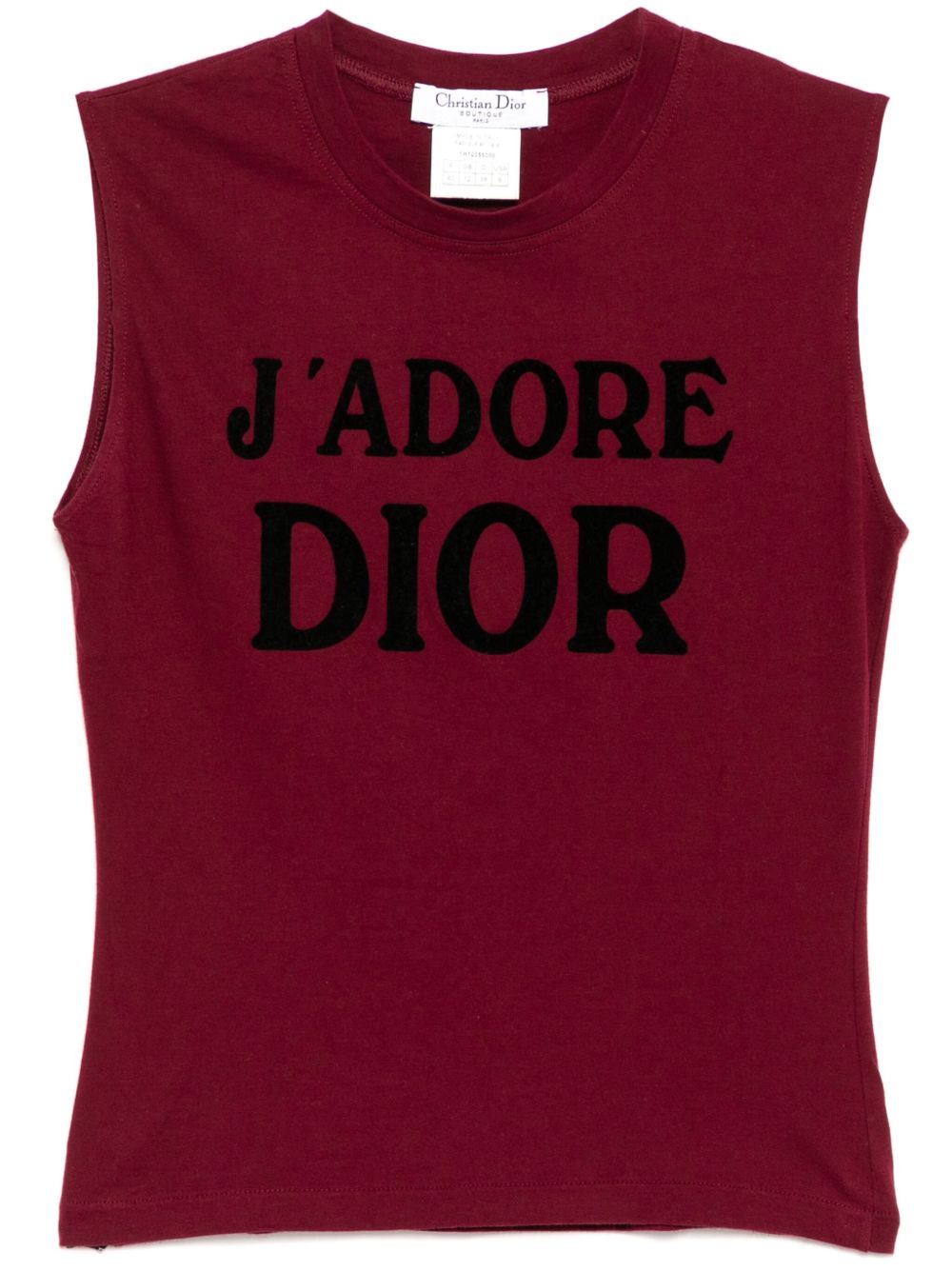 Christian Dior logo tank top Women