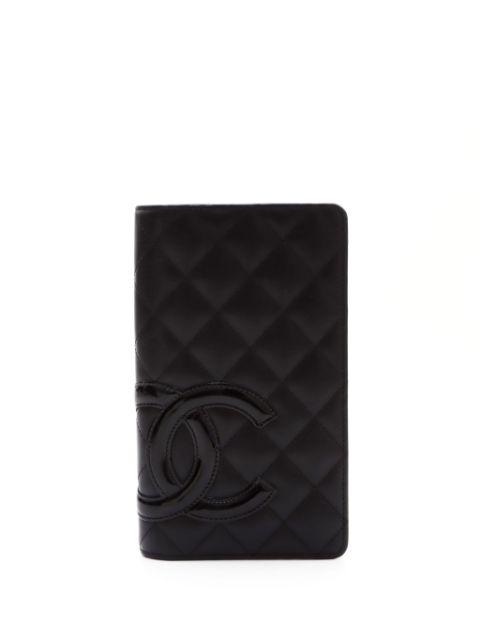 Cheap HOT SALE CHANEL 2013-2014 Cambon line bi-fold wallet Women