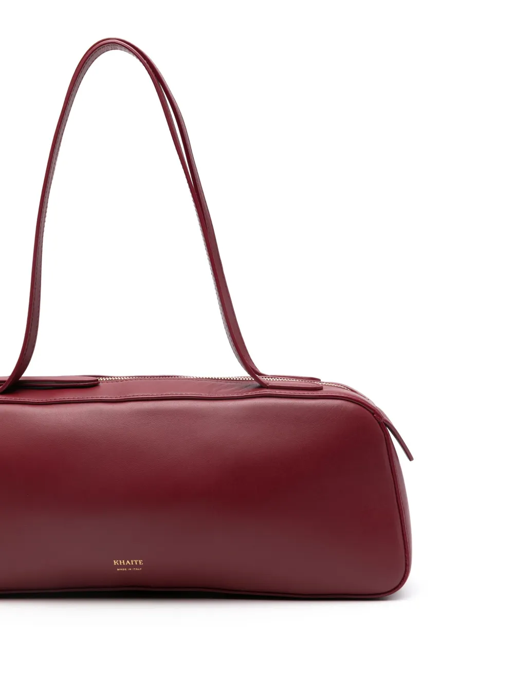 Khaite Mini Smooth Leather Shoulder Handbag In Red