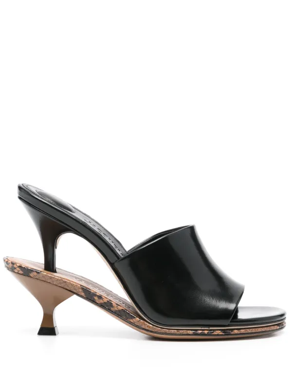 Jacquemus 110mm Les Doubles Mules Black FARFETCH CA