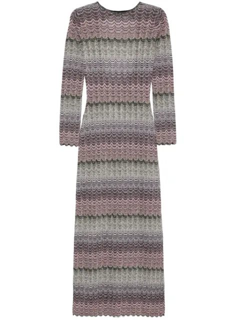 Missoni Greek-motif maxi dress