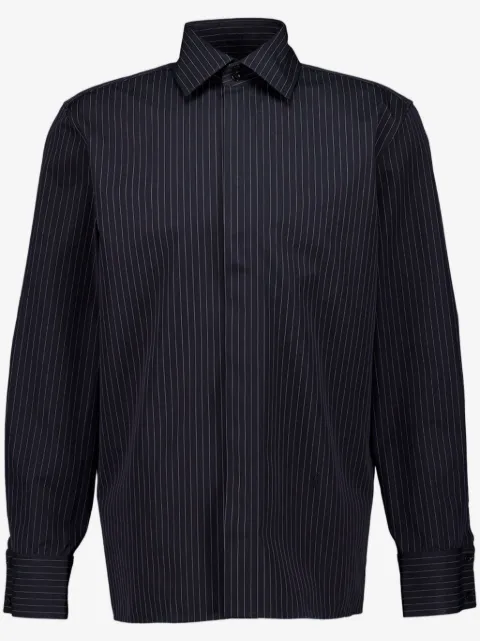 Saint Laurent Cassandre striped shirt