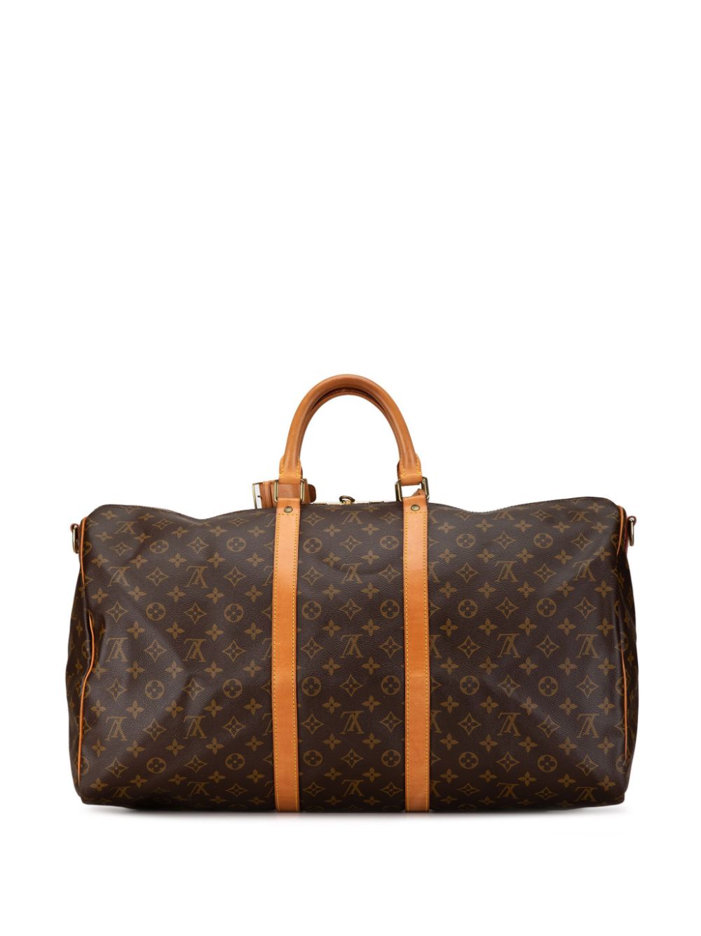 Louis Vuitton Pre-Owned 1992 Monogram Keepall Bandouliere 55 reistas - Bruin