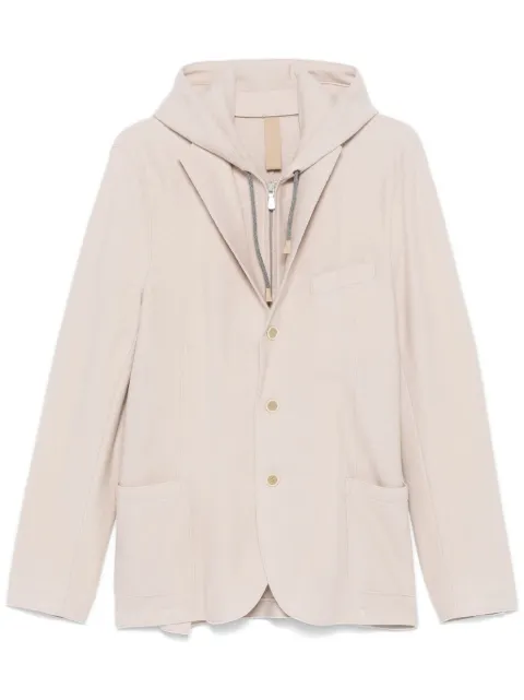 Eleventy detachable-panel blazer