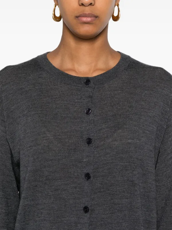 By Malene Birger Montie カーディガン | グレー | FARFETCH JP