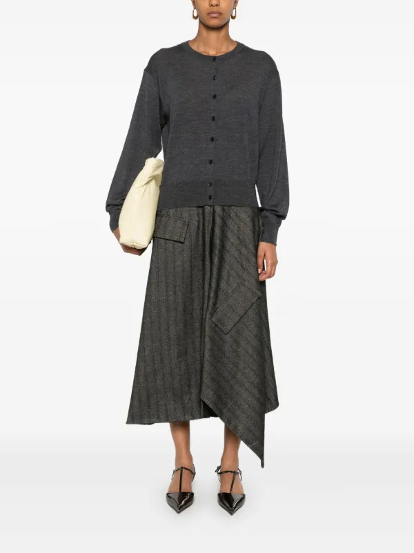 By Malene Birger Montie カーディガン | グレー | FARFETCH JP