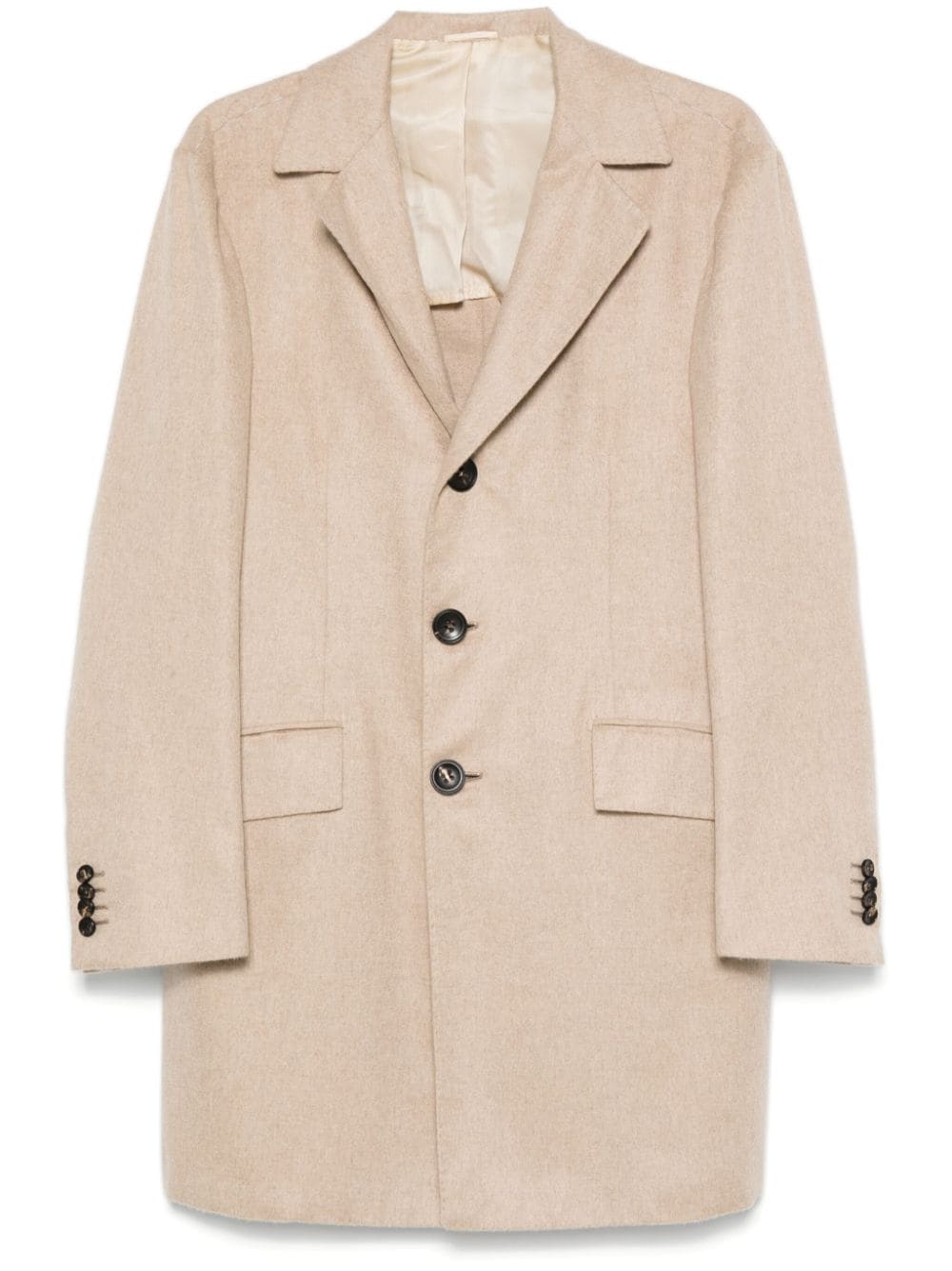 Kiton Kasjmier jas Beige