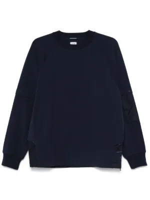 C.P. Company rubberised-logo Sweatshirt | Black | FARFETCH BN
