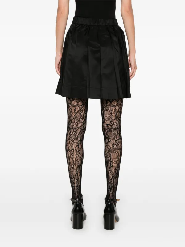 スカート SIMONE ROCHA Woman Skirt Black 31551245 BLACK Black embroidered organza skirt Simone rocha - women