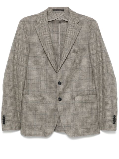 Tagliatore plaid blazer Men