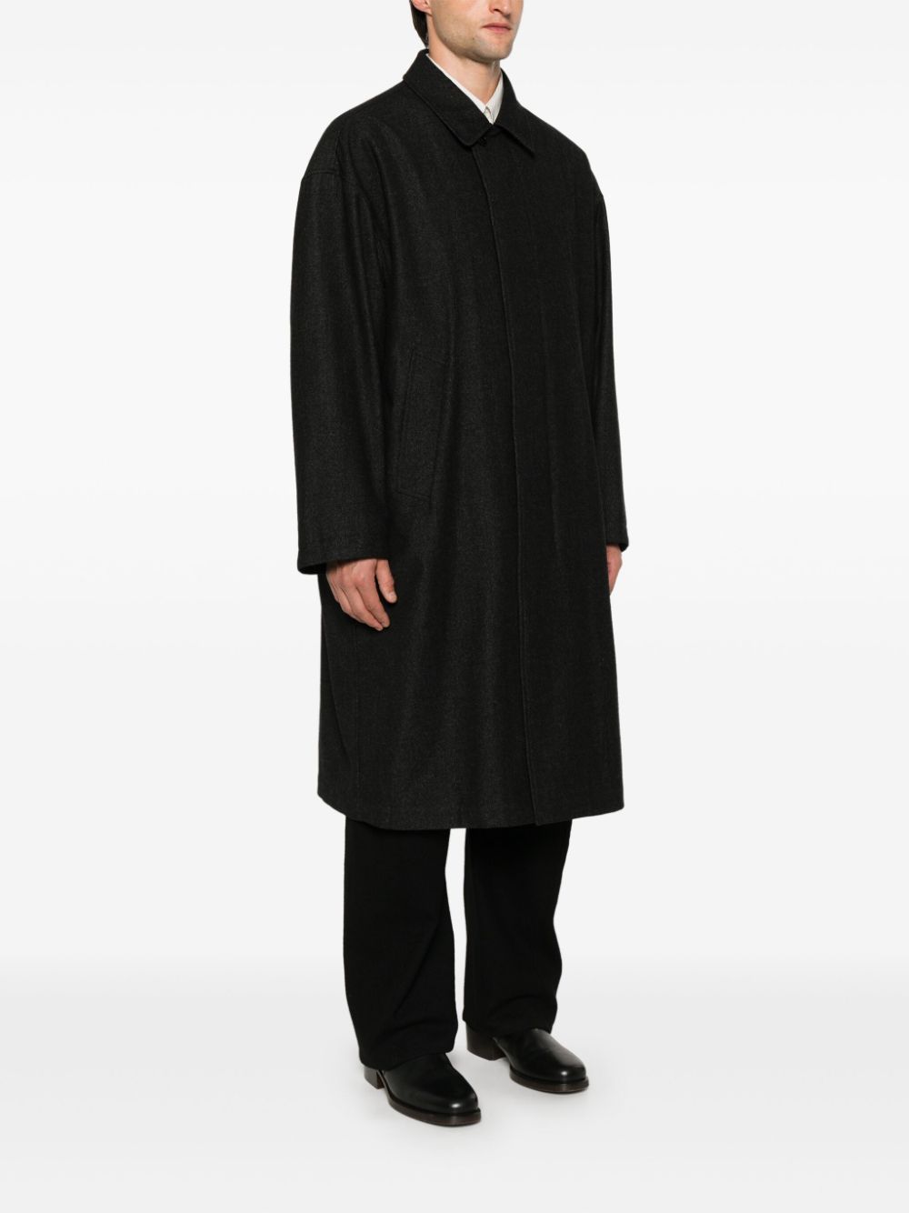 Affordable authentic goods Tagliatore melange-effect coat Men