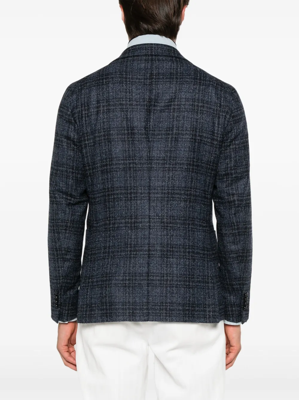 TAGLIATORE CHECK-PATTERN BLAZER