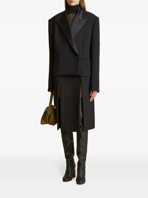 スカート Khaite Kidd' Skirt KHAITE Kidd Midi Skirt | Black | FARFETCH