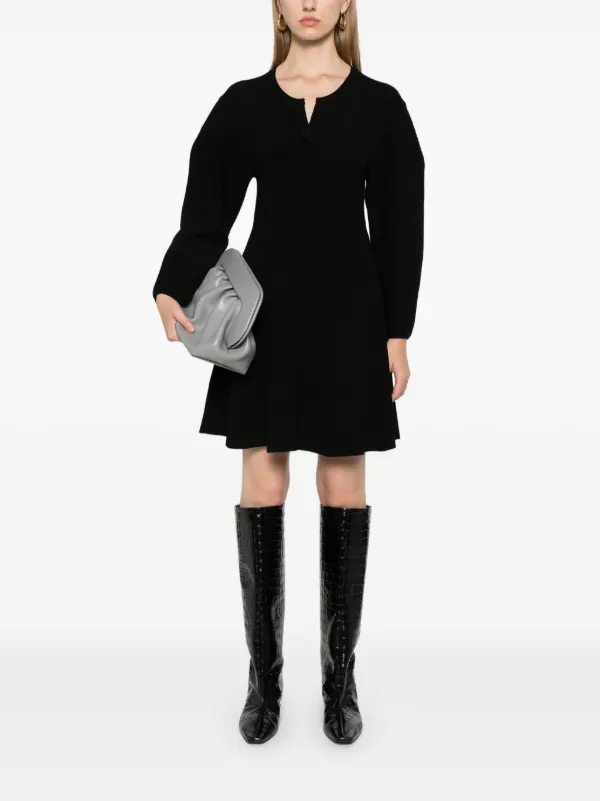 By Malene Birger Francesa Mini Dress | Black | FARFETCH