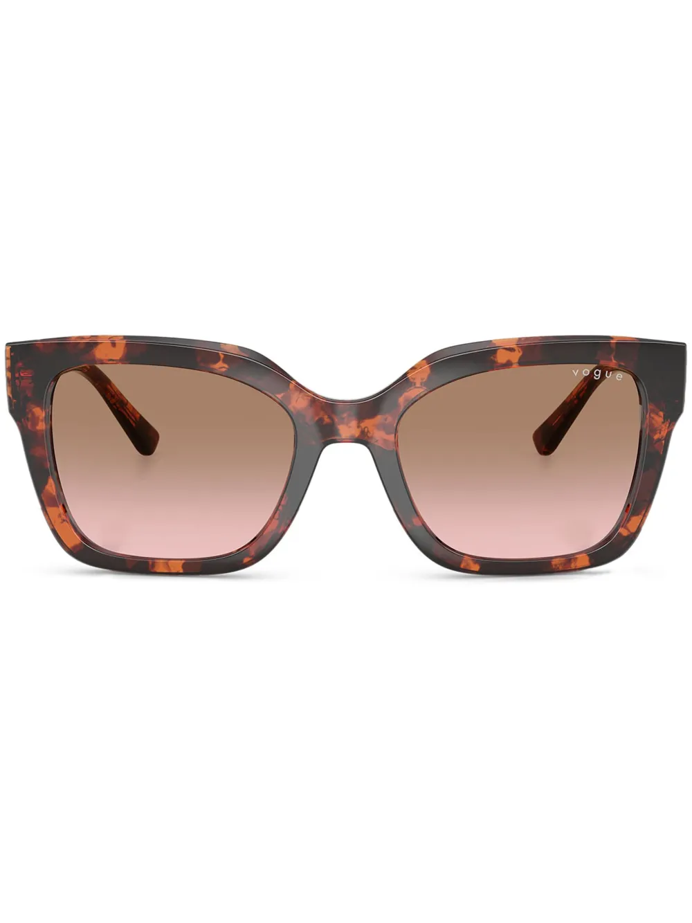 Vogue Eyewear Sonnenbrille mit eckigem Gestell - Rot
